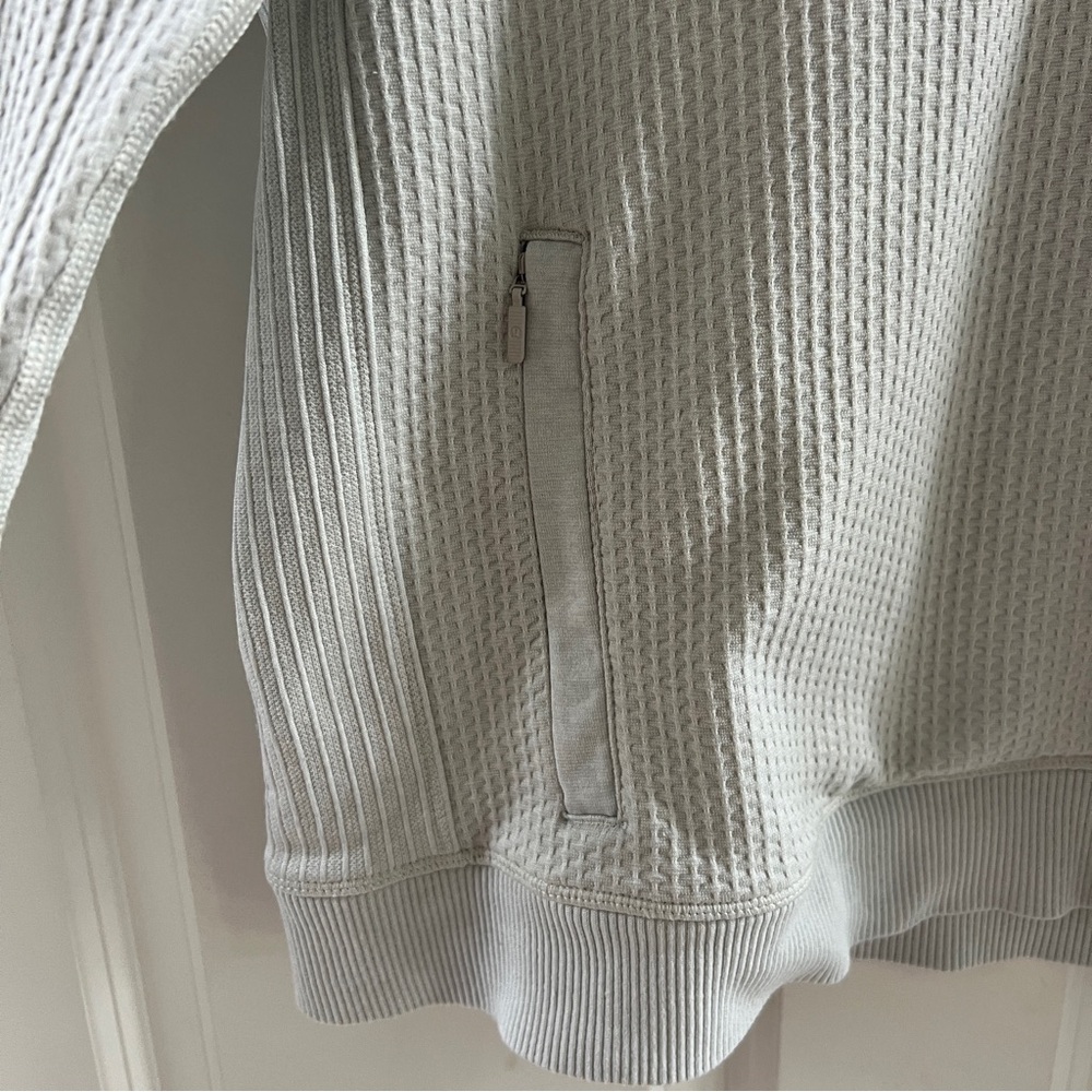 lululemon athletica Light Gray Quarter-Zip Pullover - Picture 7 of 11